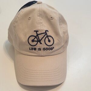 Life is Good NWT Unisex Ball Cap One Size Fits All Color: Khaki